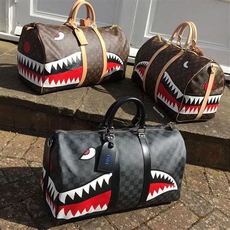 louis vuitton bape duffle bag|copycat louis vuitton bags.